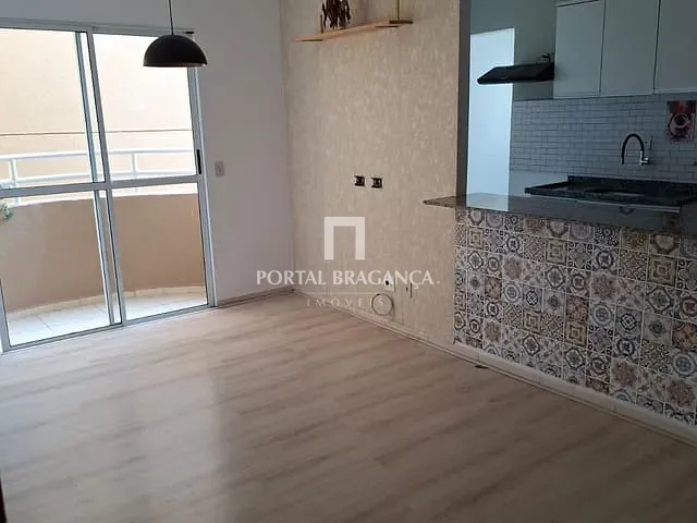 Apartamento 2 quartos e 1 banheiro, para alugar, no bairro Residencial das Ilhas em Bragança Paulista