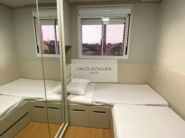 Apartamento com 53m² 2 quartos e 2 banheiros, à venda, no bairro Bacacheri em Curitiba
