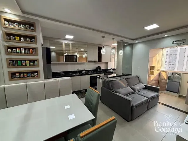 Apartamento com 52m² 2 quartos e 1 banheiro, à venda, no bairro Parque Industrial em Maringá