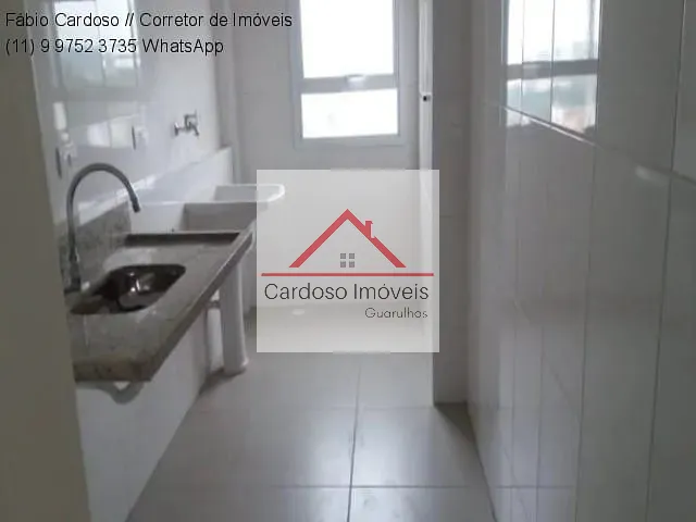 Apartamento com 57m² 2 quartos e 2 banheiros, à venda, no bairro Vila Rosalia em Guarulhos