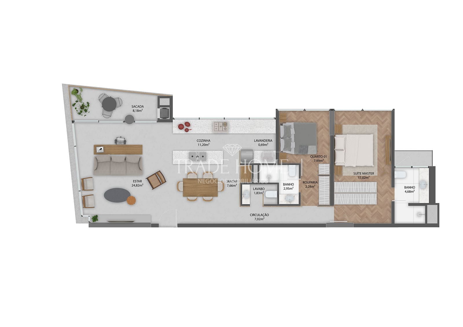 Apartamento, 3 quartos, 115 m² - Foto 76