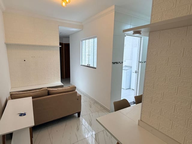 Apartamento com 47m² 2 quartos e 1 banheiro, à venda, no bairro Vila Homero Thon em Santo André