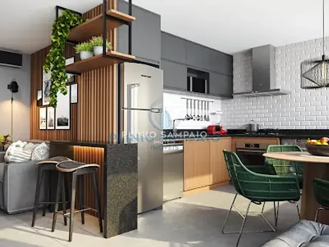 Apartamento com 42m² 2 quartos e 1 banheiro, à venda, no bairro Itapuã em Vila Velha