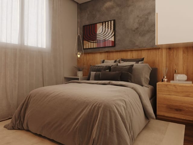 Apartamento 2 quartos e 1 banheiro, à venda, no bairro Bom Jesus em Contagem