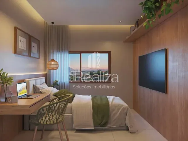 Apartamento com 77m² 2 quartos e 3 banheiros, à venda, no bairro Jardim Atlântico em Ilhéus