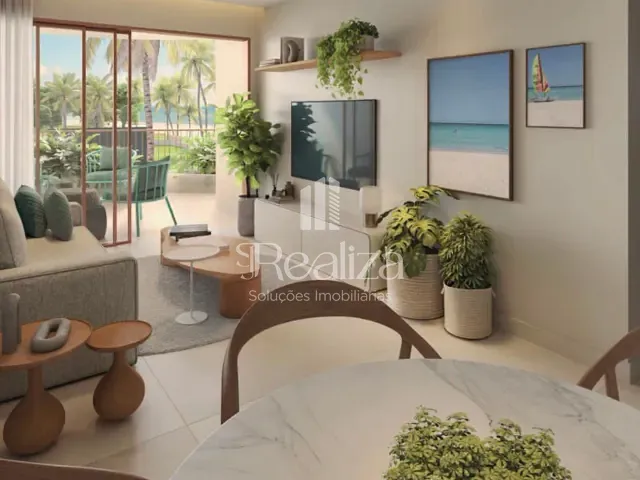 Apartamento com 77m² 2 quartos e 3 banheiros, à venda, no bairro Jardim Atlântico em Ilhéus