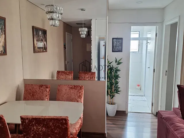Apartamento 2 quartos e 1 banheiro, à venda, no bairro Vila Mogilar em Mogi das Cruzes