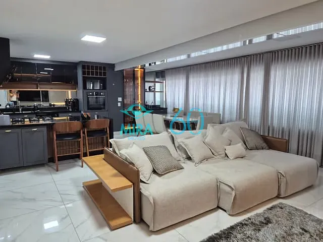 Apartamento com 212m² 3 quartos e 4 banheiros, à venda, no bairro Park Lozandes em Goiânia