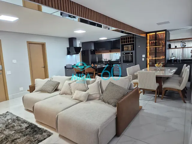 Apartamento com 212m² 3 quartos e 4 banheiros, à venda, no bairro Park Lozandes em Goiânia