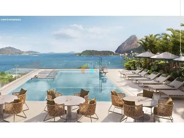 Apartamento com 194m² 2 quartos e 3 banheiros, à venda, no bairro Glória em Rua do Russel