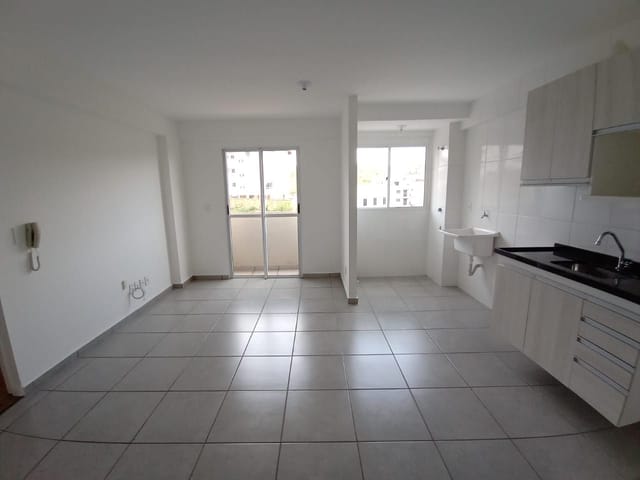 Apartamento 2 quartos e 1 banheiro, para alugar, no bairro Residencial Veredas em Poços de Caldas