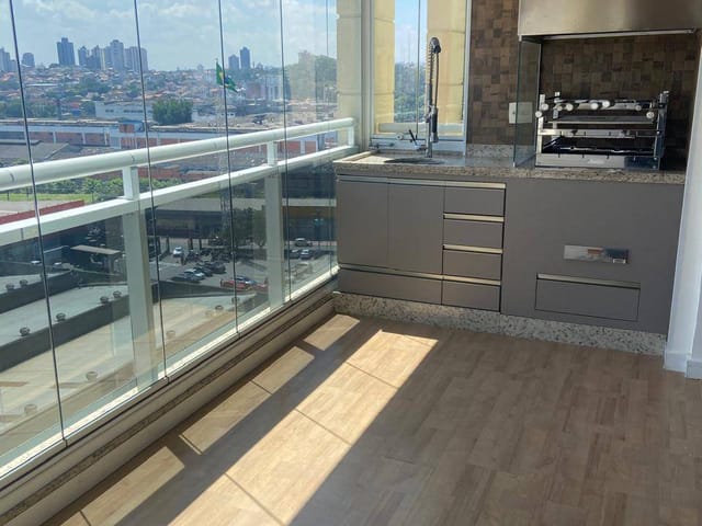 Apartamento com 128m² 3 quartos e 4 banheiros, à venda ou para alugar, no bairro Centro em Santo André