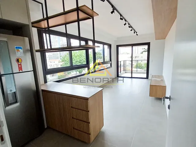 Apartamento com 65m² 2 quartos e 1 banheiro, para alugar, no bairro Pinheiros em São Paulo