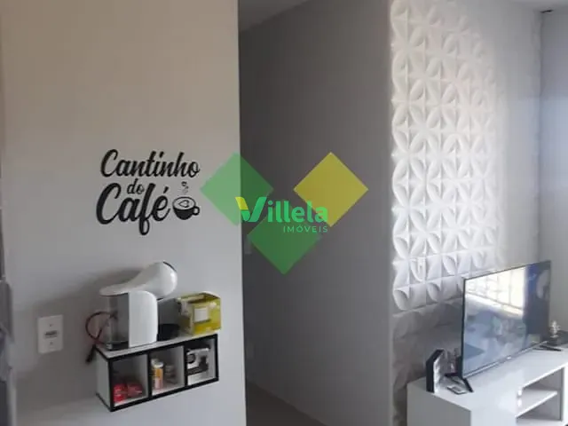 Apartamento com 49m² 2 quartos e 1 banheiro, à venda, no bairro Jardim Amanda Caiubi em Itaquaquecetuba