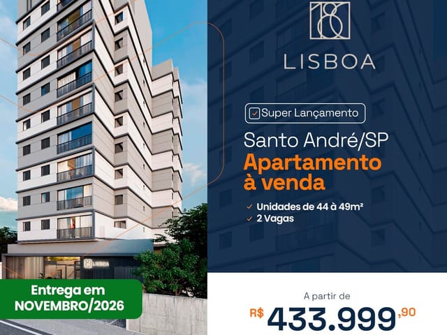 Foto do Apartamento - Apartamento à venda, Jardim Bela Vista, Santo André, SP | BRYANA IMÓVEIS