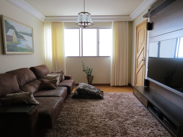 Apartamento com 170m² 3 quartos e 3 banheiros, à venda ou para alugar, no bairro Centro em Ponta Grossa