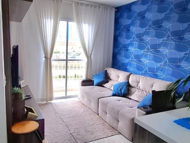Apartamento 2 quartos e 1 banheiro, à venda, no bairro Vila Mogilar em Mogi das Cruzes