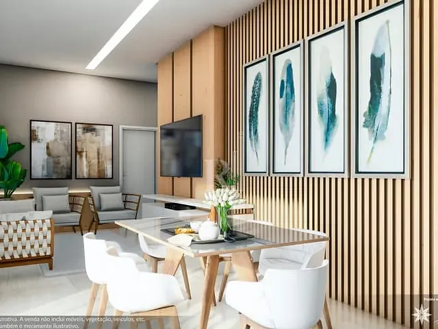 Apartamento com 118m² 3 quartos e 2 banheiros, à venda, no bairro Universitário em Tijucas