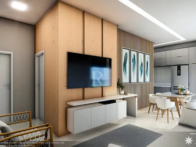 Apartamento com 118m² 3 quartos e 2 banheiros, à venda, no bairro Universitário em Tijucas