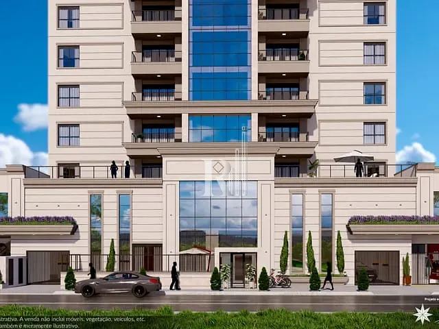 Apartamento com 92m² 2 quartos e 2 banheiros, à venda, no bairro Universitário em Tijucas