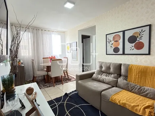 Apartamento 2 quartos e 1 banheiro, à venda, no bairro Nova Parnamirim em Parnamirim