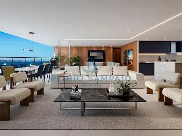 Apartamento com 399m² 4 quartos e 4 banheiros, à venda, no bairro Barro Vermelho em Vitória