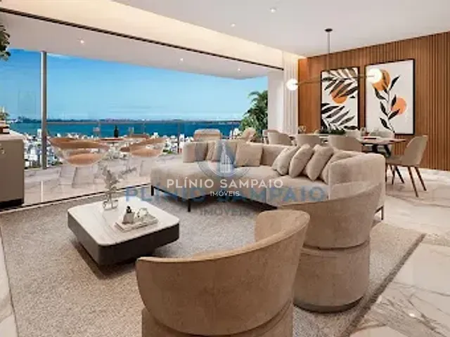 Apartamento com 399m² 4 quartos e 4 banheiros, à venda, no bairro Barro Vermelho em Vitória