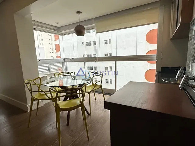 Apartamento com 40m² 1 quarto e 1 banheiro, para alugar, no bairro Pinheiros em São Paulo