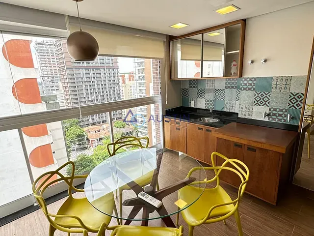 Apartamento com 40m² 1 quarto e 1 banheiro, para alugar, no bairro Pinheiros em São Paulo