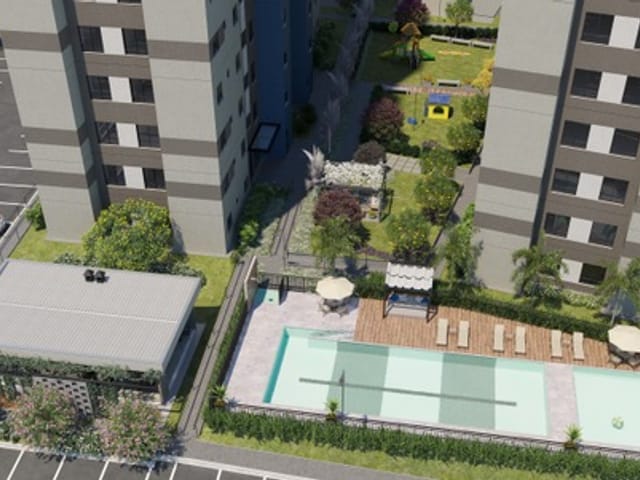 Apartamento com 48m² 2 quartos e 1 banheiro, à venda, no bairro Jardim Yolanda em São José do Rio Preto
