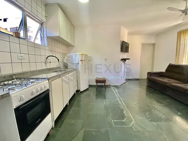 Apartamento com 59m² 1 quarto e 1 banheiro, à venda, no bairro Tombo em Guarujá