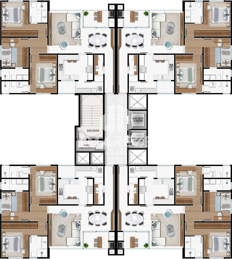 Apartamento à venda com 3 quartos, 127m² - Foto 28