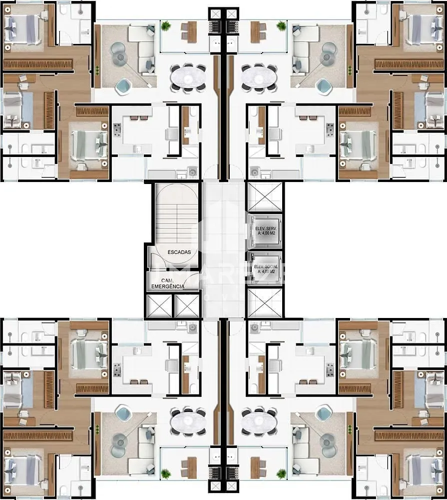 Apartamento, 3 quartos, 127 m² - Foto 28