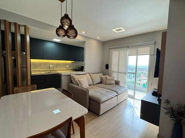 Foto do Apartamento - Apartamento modulado  à venda, Zona 06, andar alto  com 2 quartos e cozinha lindamente planejada!! | Benites & Gonzaga Imóveis