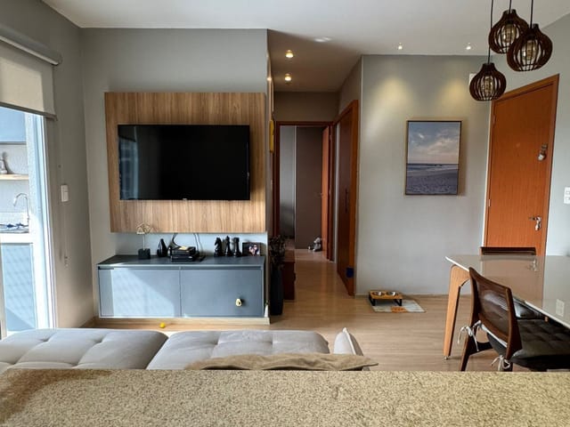 Foto do Apartamento - Apartamento modulado  à venda, Zona 06, andar alto  com 2 quartos e cozinha lindamente planejada!! | Benites & Gonzaga Imóveis