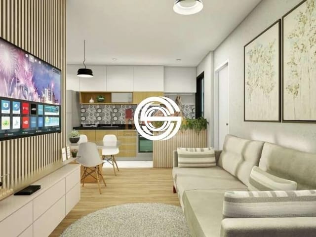 Apartamento com 43m² 2 quartos e 1 banheiro, à venda, no bairro Vila Paranaguá em São Paulo