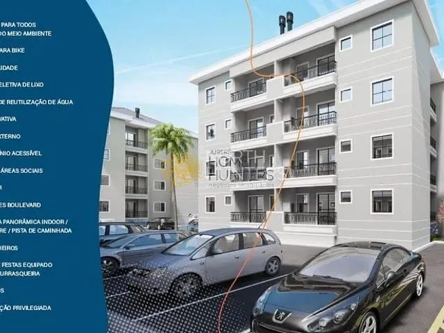 Apartamento com 70m² 2 quartos e 1 banheiro, à venda, no bairro Vargem do Bom Jesus em Florianópolis