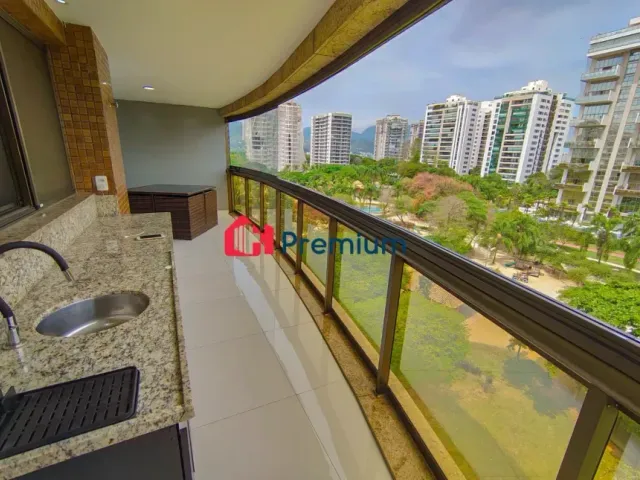 Apartamento 4 quartos e 5 banheiros, à venda, no bairro Barra da Tijuca em Rio de Janeiro