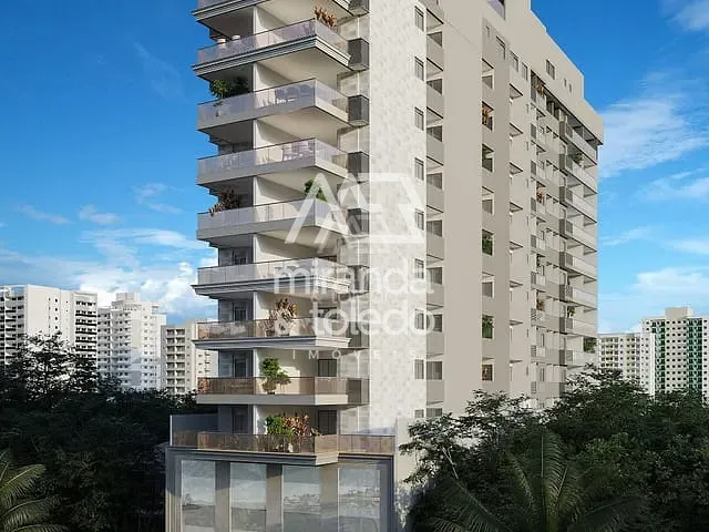 Apartamento com 78m² 2 quartos e 2 banheiros, à venda, no bairro Muquiçaba em Guarapari