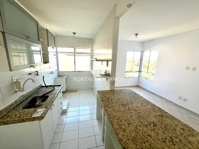 Apartamento 2 quartos e 1 banheiro, para alugar, no bairro Residencial das Ilhas em Bragança Paulista