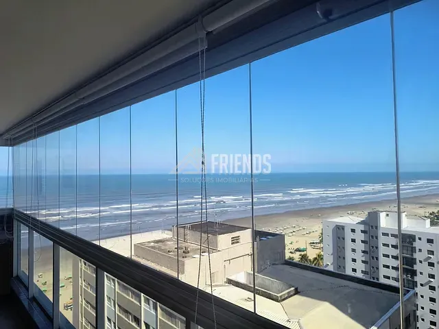 Apartamento com 144m² 3 quartos e 4 banheiros, à venda ou para alugar, no bairro Aviação em Praia Grande
