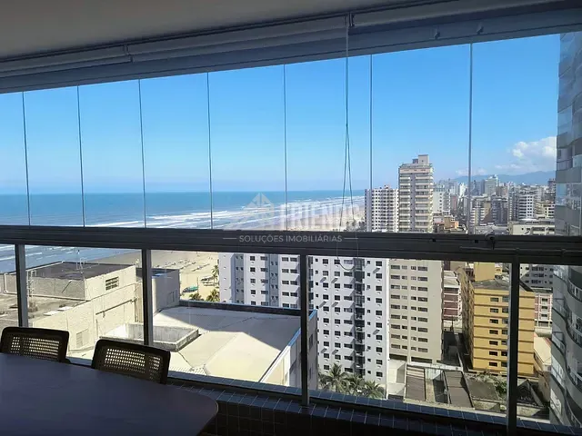 Apartamento com 144m² 3 quartos e 4 banheiros, à venda ou para alugar, no bairro Aviação em Praia Grande