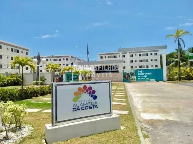 Apartamento com 63m² 2 quartos e 1 banheiro, para alugar, no bairro Luar da Barra em Barra dos Coqueiros