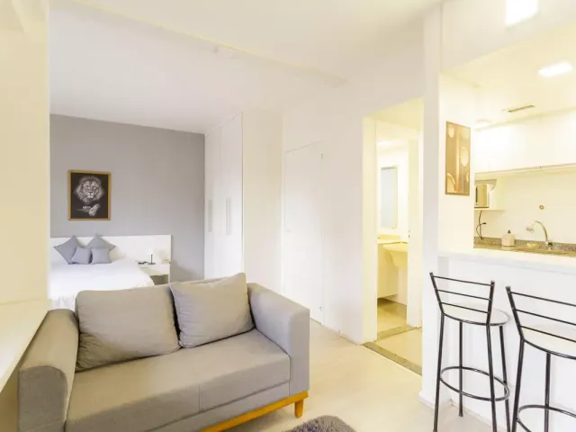 Apartamento com 43m² 1 quarto e 1 banheiro, à venda, no bairro Moema em São Paulo