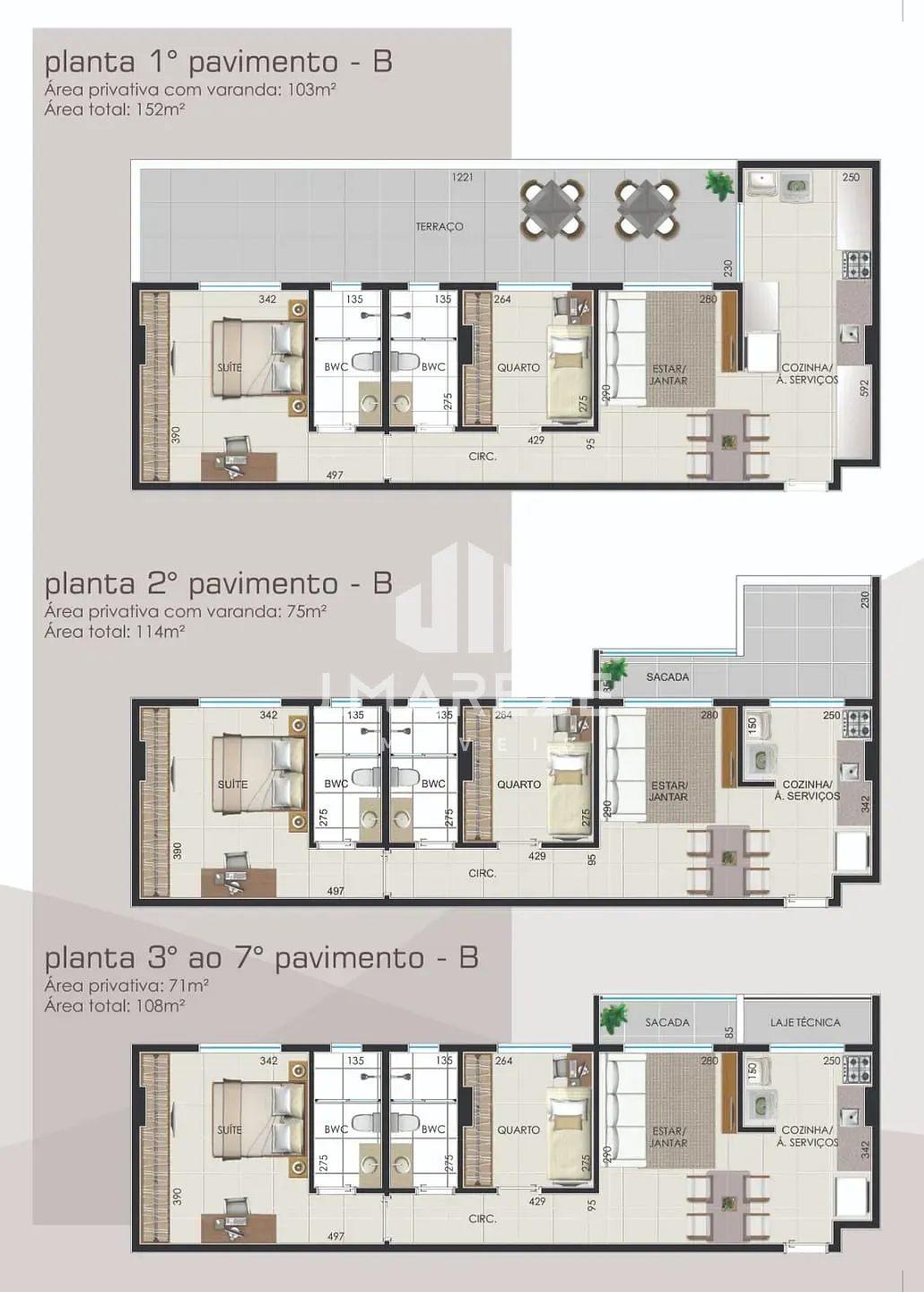 Apartamento, 2 quartos, 67 m² - Foto 2