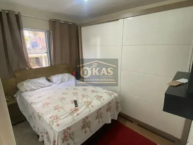 Apartamento 2 quartos e 1 banheiro, à venda, no bairro Vila Urupês em Suzano
