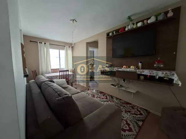 Apartamento 2 quartos e 1 banheiro, à venda, no bairro Vila Urupês em Suzano