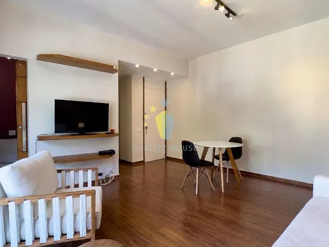 Apartamento com 75m² 1 quarto e 2 banheiros, para alugar, no bairro Lagoa em Rio de Janeiro