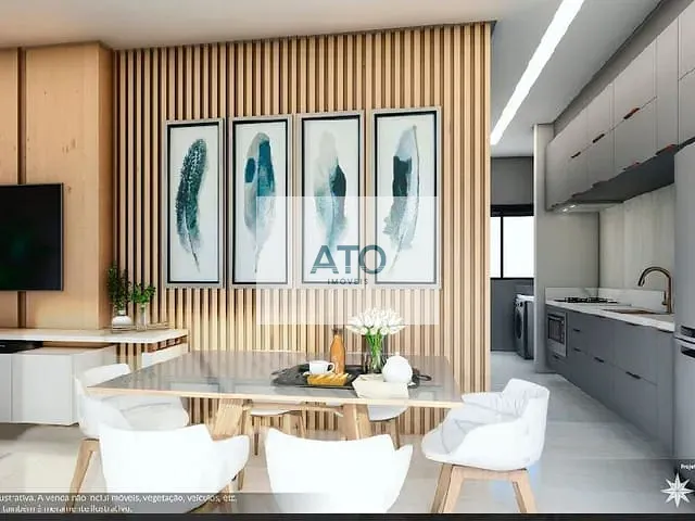 Apartamento 3 quartos e 2 banheiros, à venda, no bairro centro em Tijucas