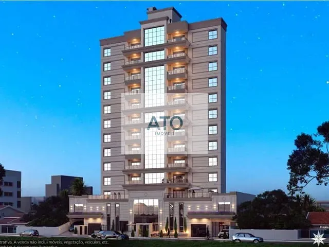 Apartamento 3 quartos e 2 banheiros, à venda, no bairro centro em Tijucas